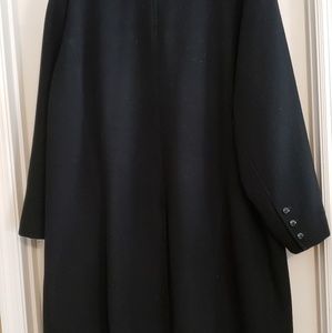 Full length wool coat